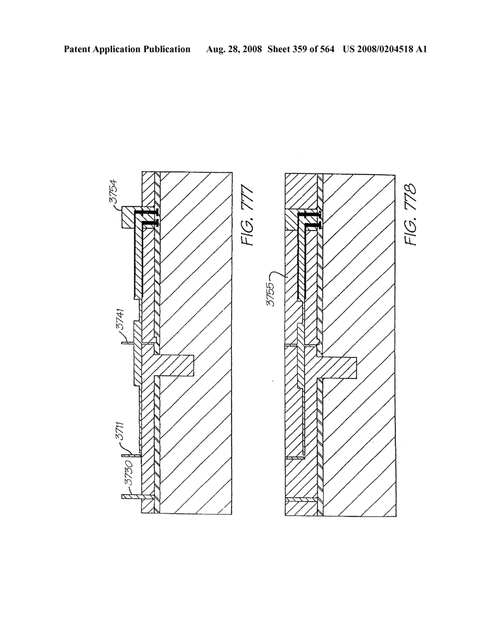 Inkjet Printer With Low Nozzle To Chamber Cross-Section Ratio - diagram, schematic, and image 360