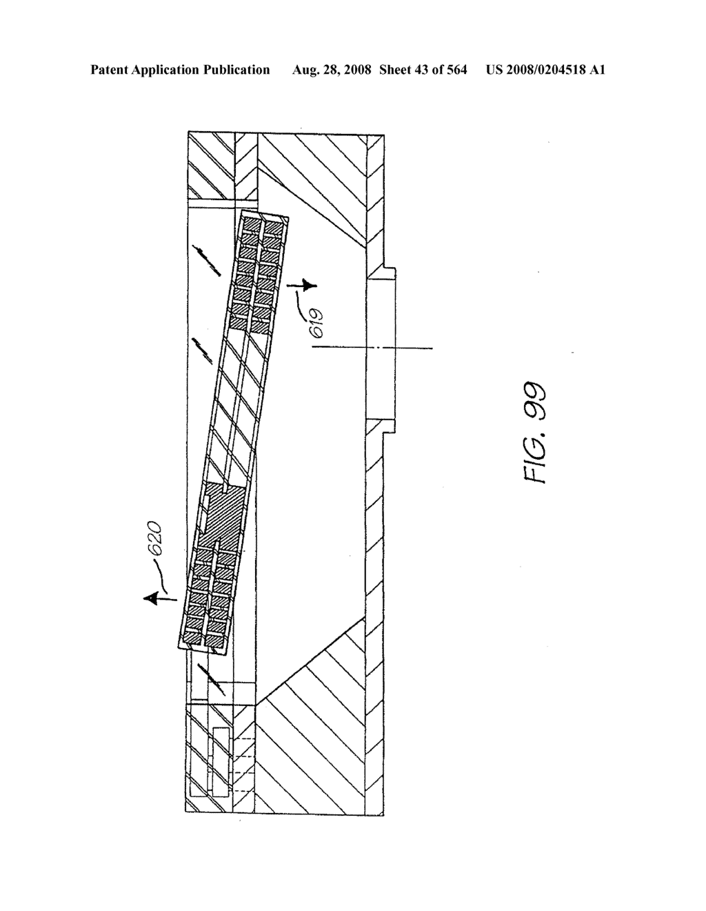 Inkjet Printer With Low Nozzle To Chamber Cross-Section Ratio - diagram, schematic, and image 44