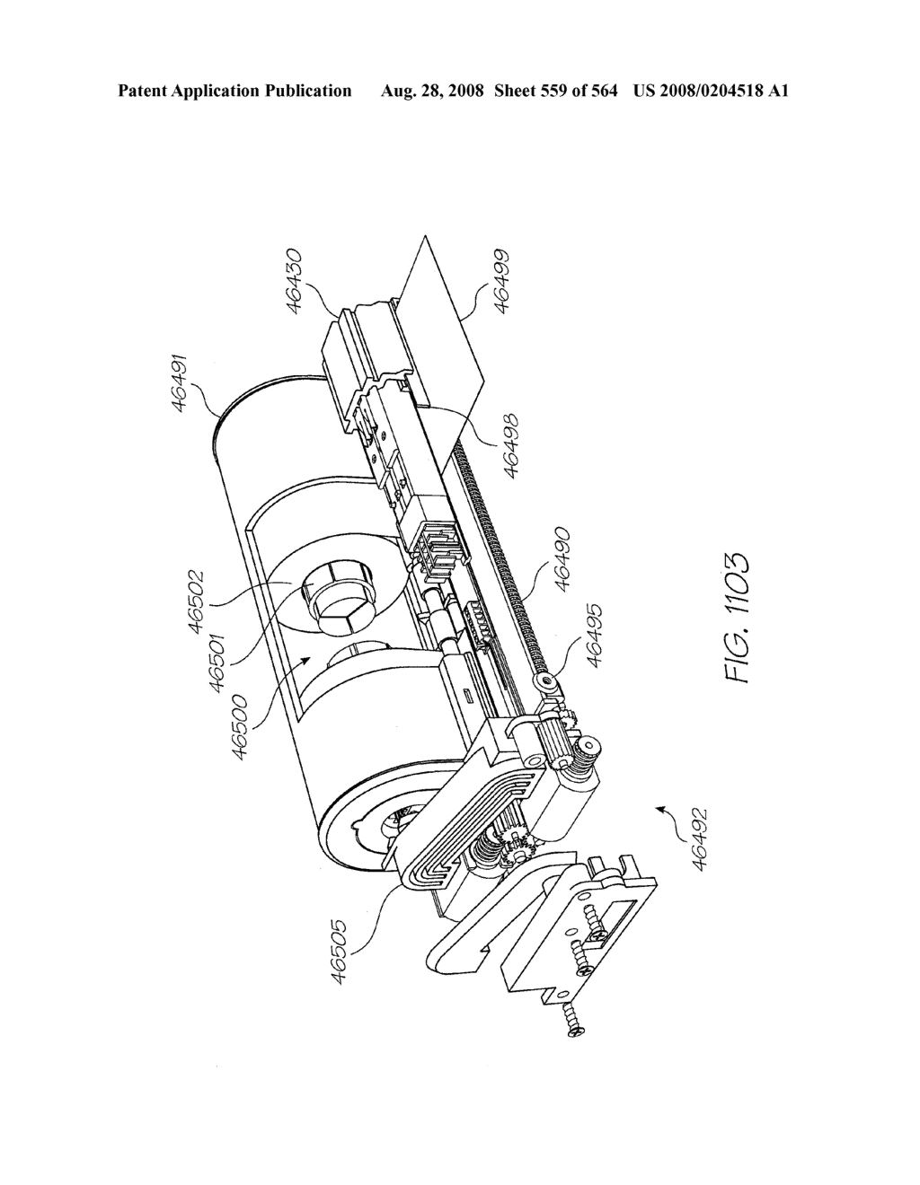 Inkjet Printer With Low Nozzle To Chamber Cross-Section Ratio - diagram, schematic, and image 560