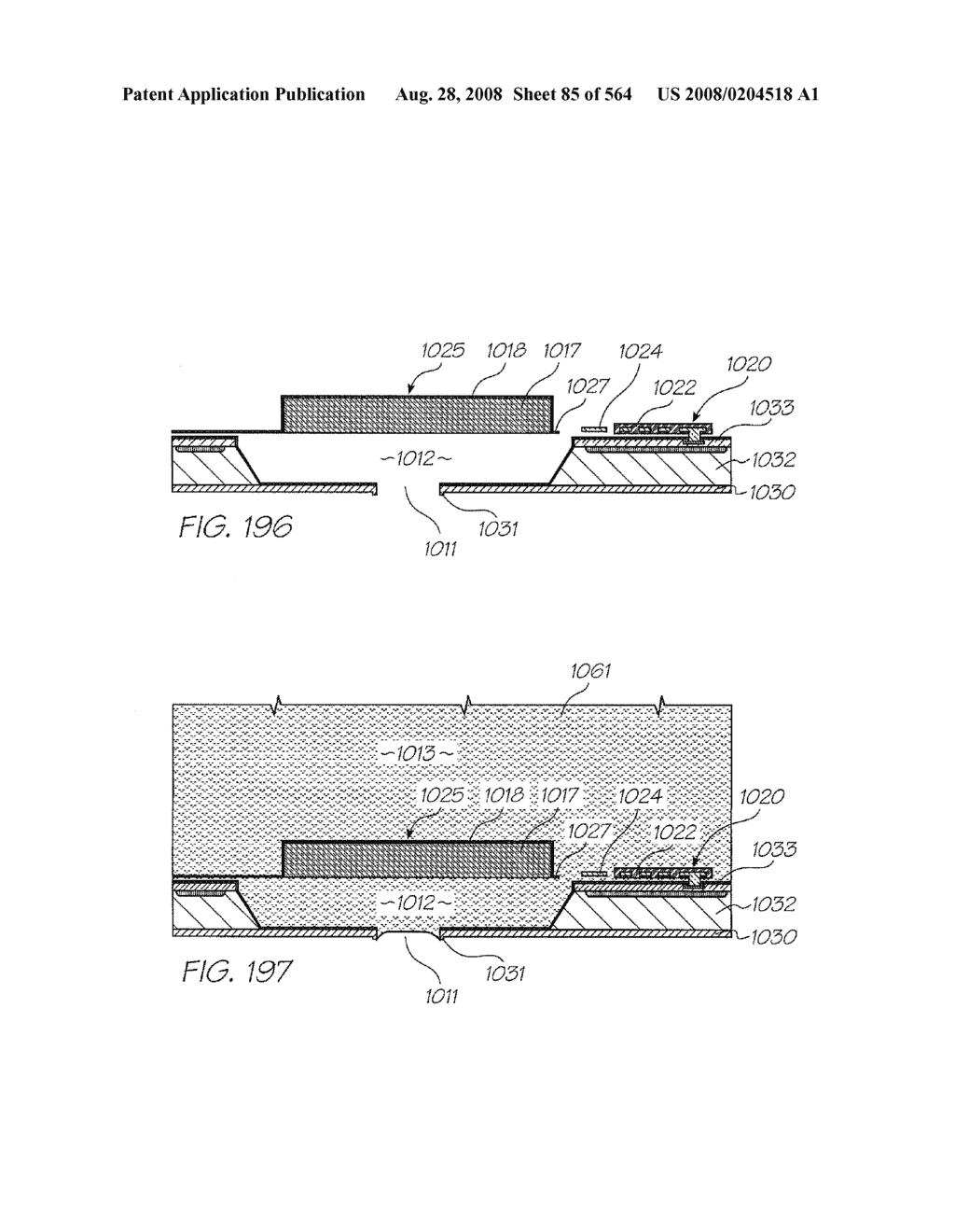 Inkjet Printer With Low Nozzle To Chamber Cross-Section Ratio - diagram, schematic, and image 86