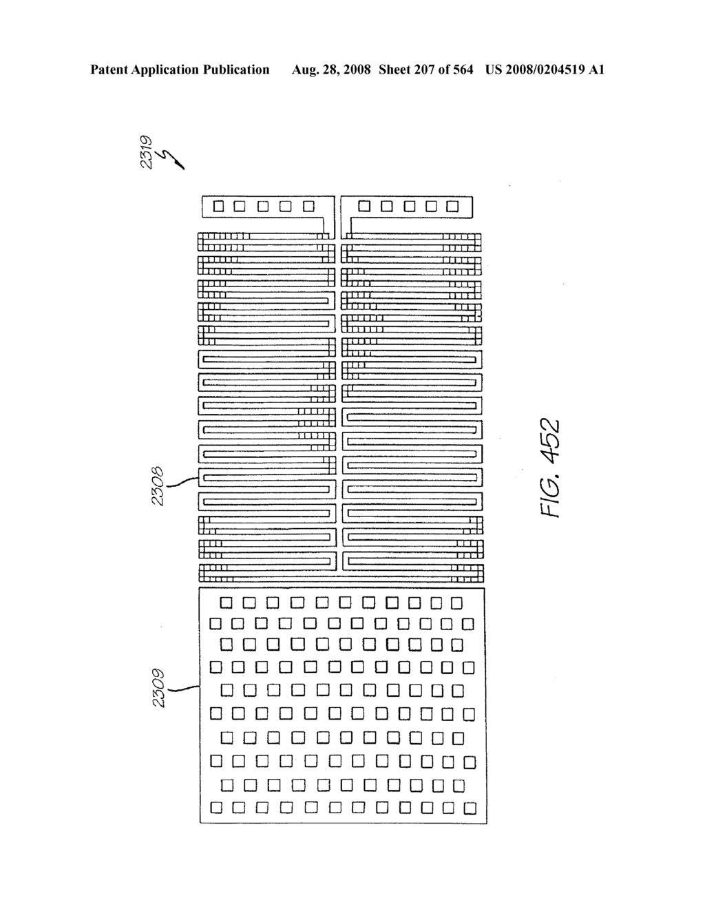 Inkjet Printhead With Laterally Reciprocating Paddle - diagram, schematic, and image 208