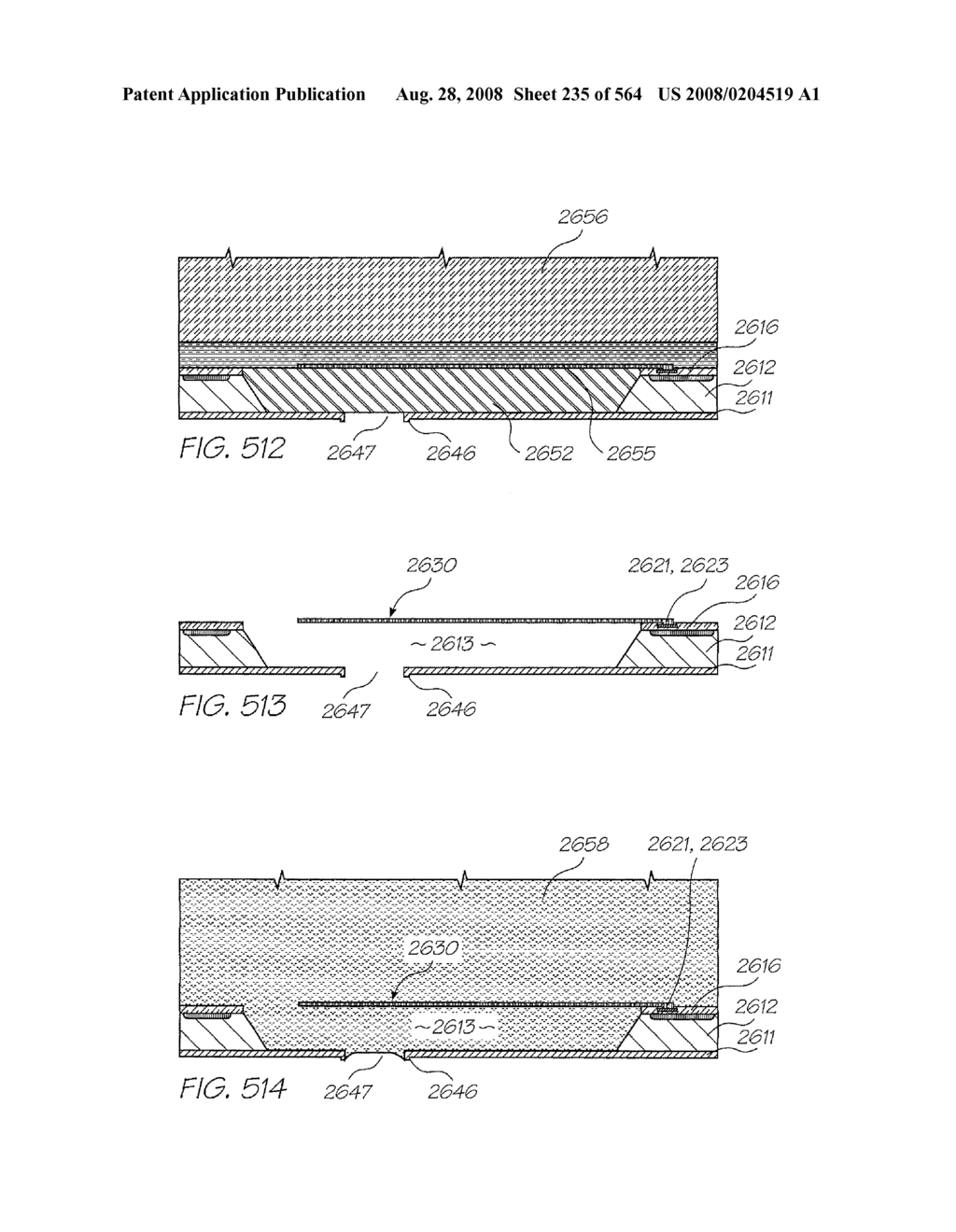 Inkjet Printhead With Laterally Reciprocating Paddle - diagram, schematic, and image 236