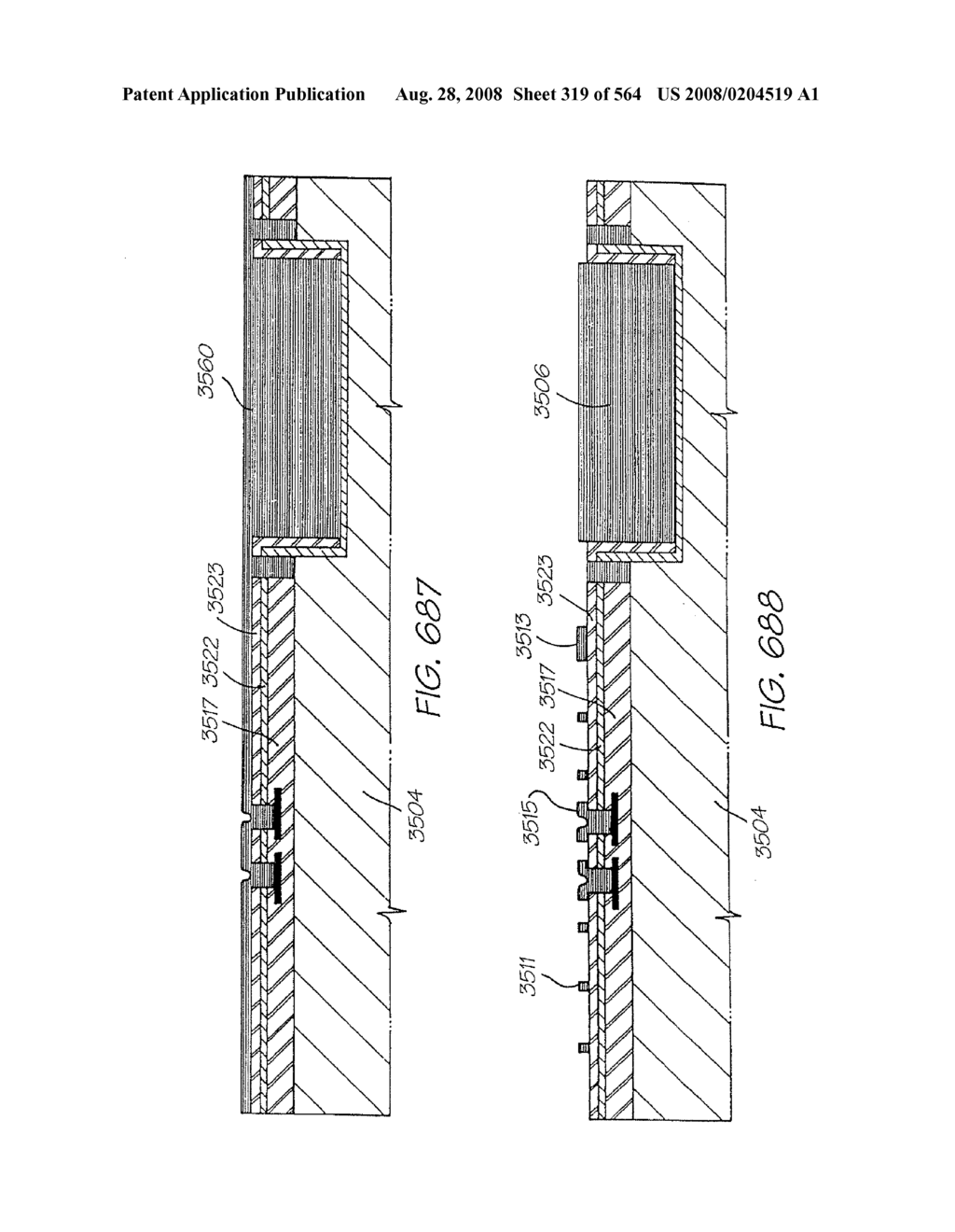 Inkjet Printhead With Laterally Reciprocating Paddle - diagram, schematic, and image 320