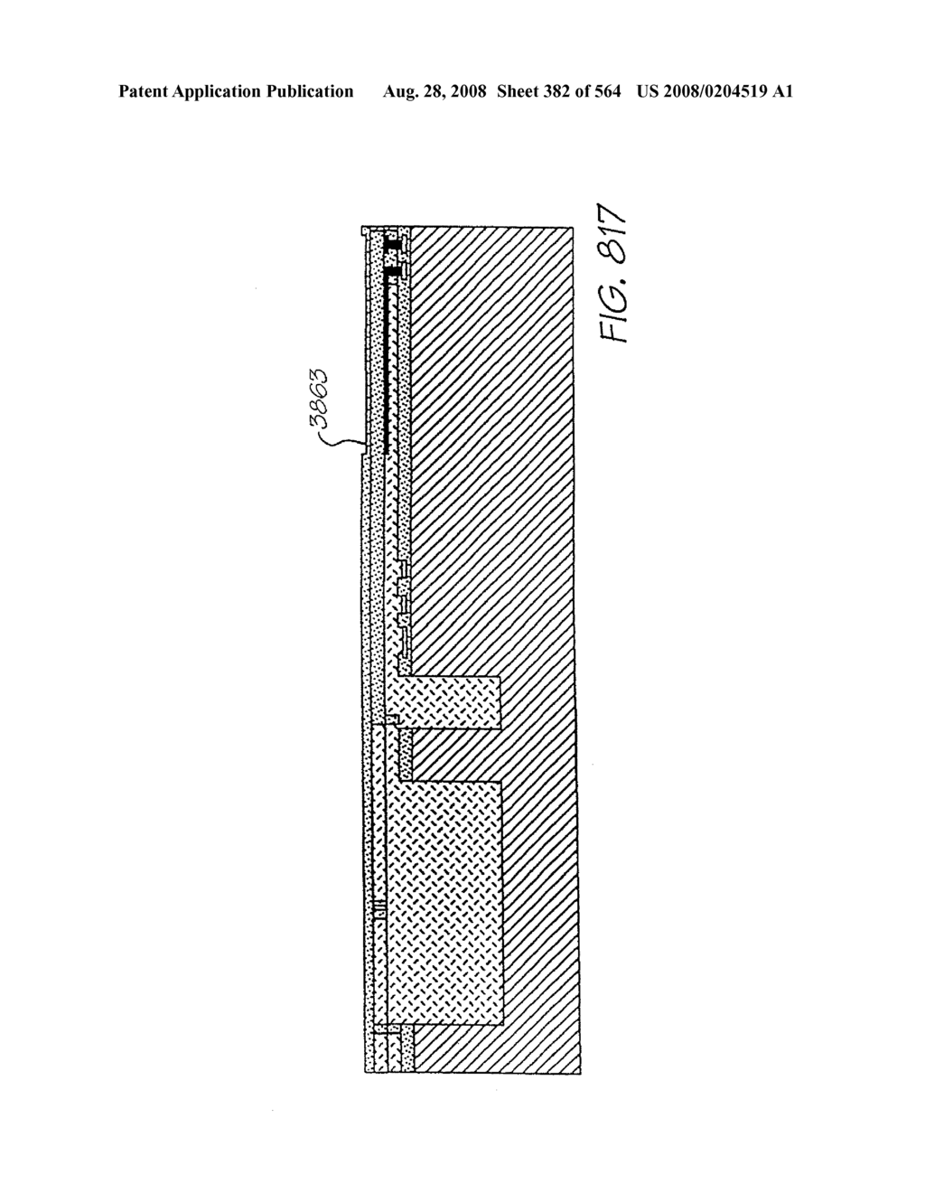 Inkjet Printhead With Laterally Reciprocating Paddle - diagram, schematic, and image 383