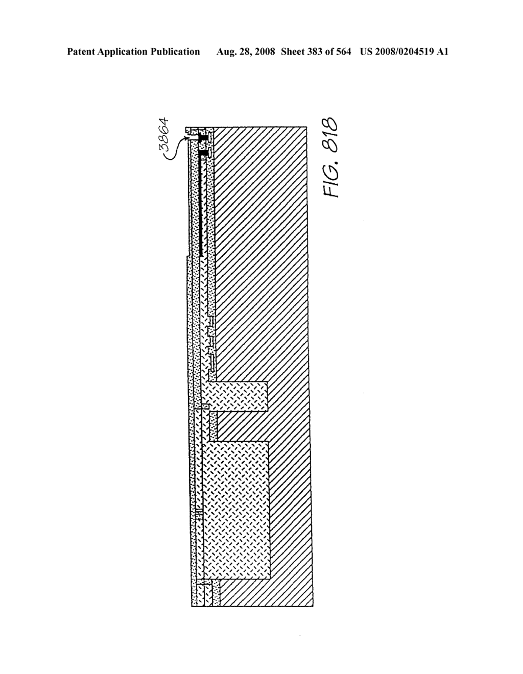 Inkjet Printhead With Laterally Reciprocating Paddle - diagram, schematic, and image 384