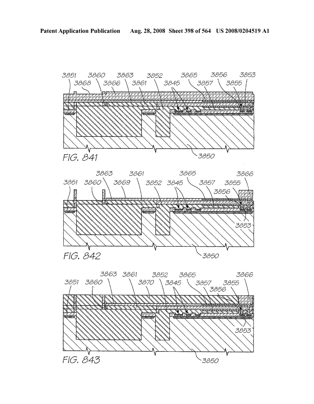 Inkjet Printhead With Laterally Reciprocating Paddle - diagram, schematic, and image 399