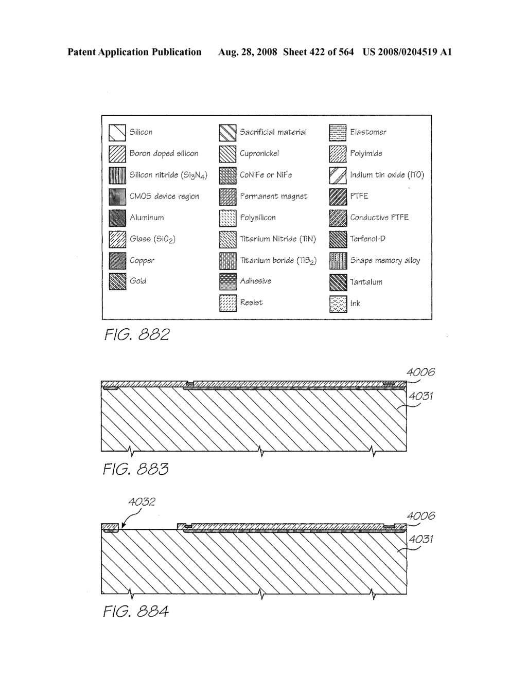 Inkjet Printhead With Laterally Reciprocating Paddle - diagram, schematic, and image 423