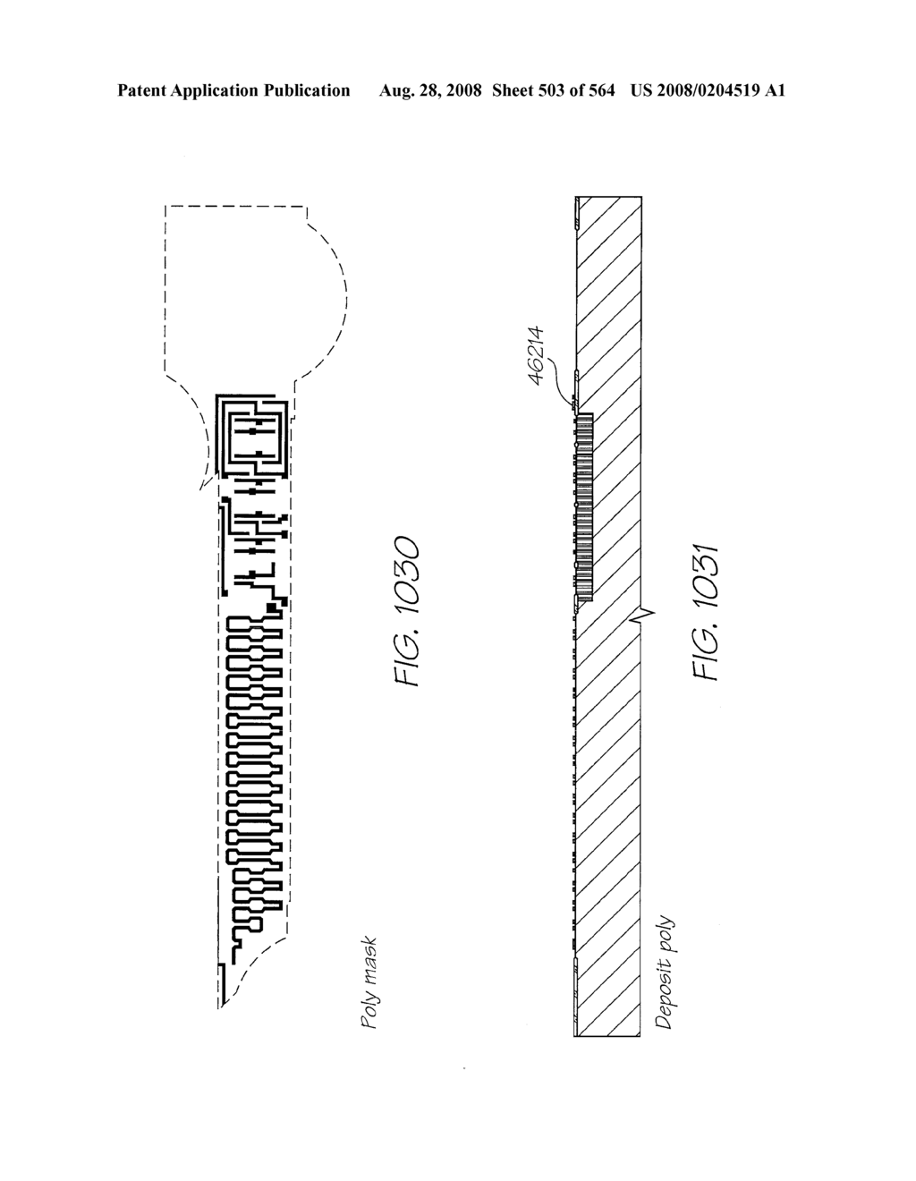 Inkjet Printhead With Laterally Reciprocating Paddle - diagram, schematic, and image 504