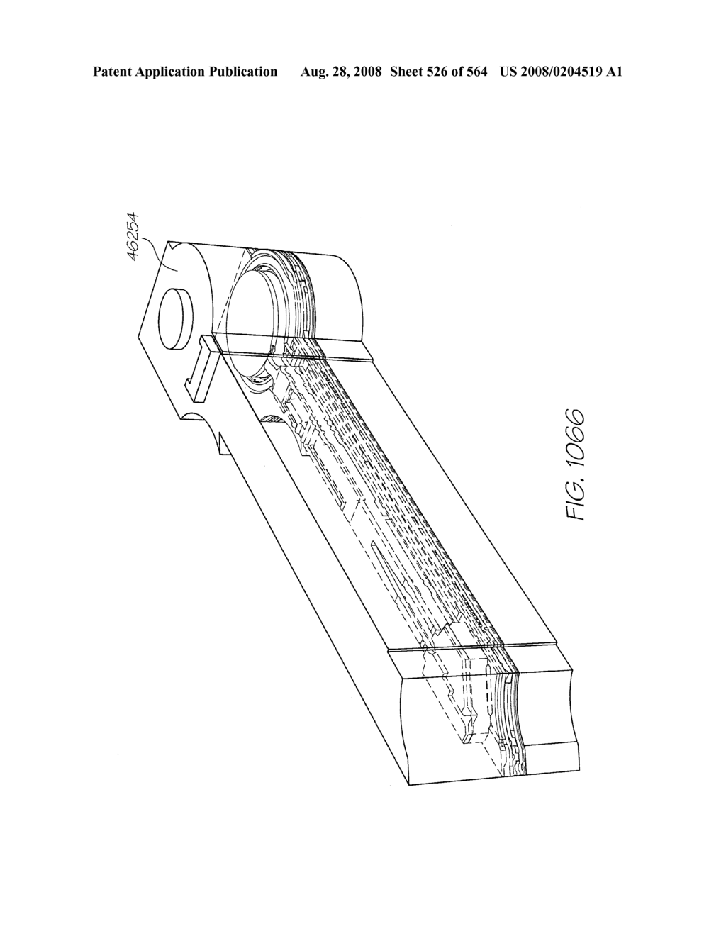 Inkjet Printhead With Laterally Reciprocating Paddle - diagram, schematic, and image 527