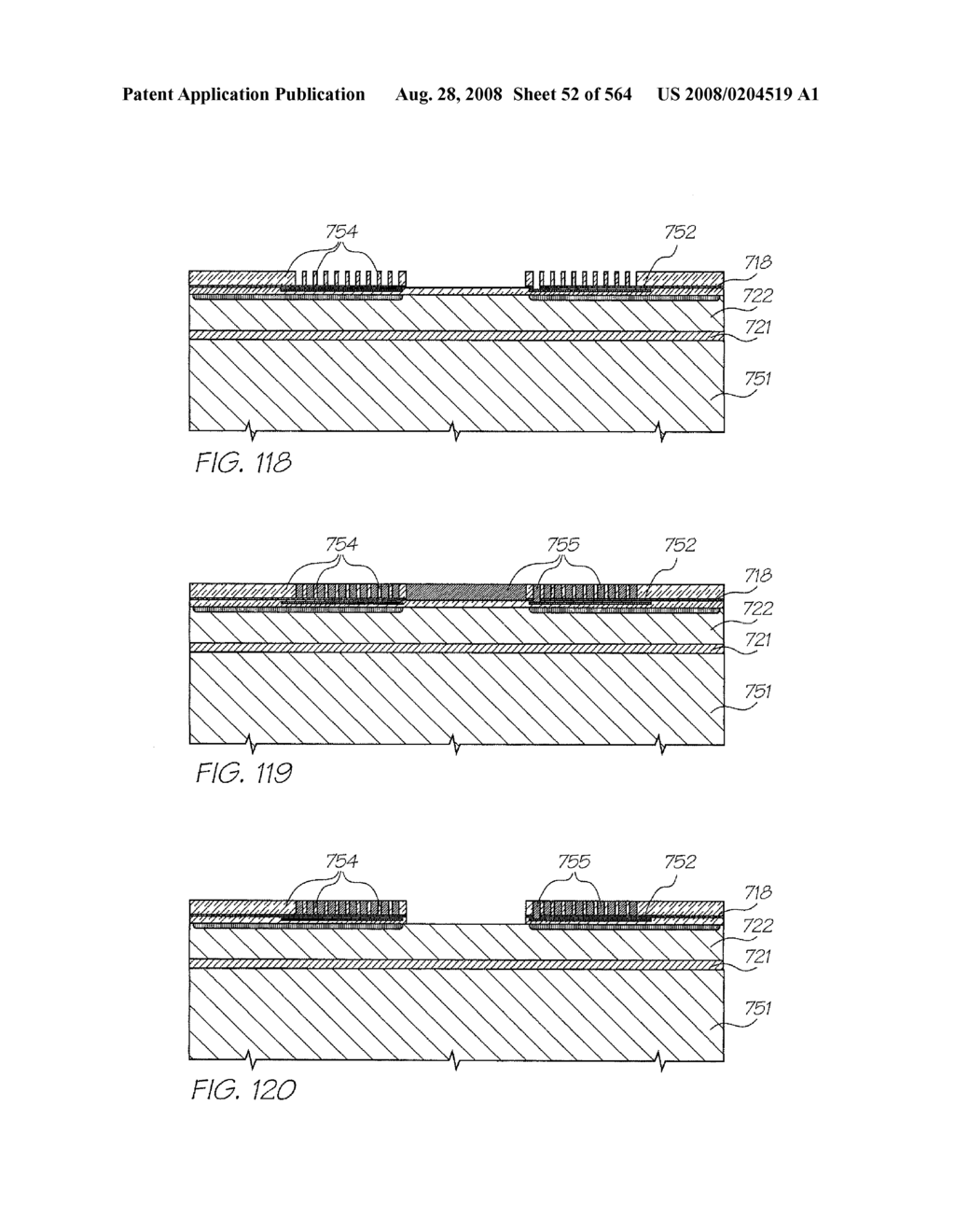 Inkjet Printhead With Laterally Reciprocating Paddle - diagram, schematic, and image 53