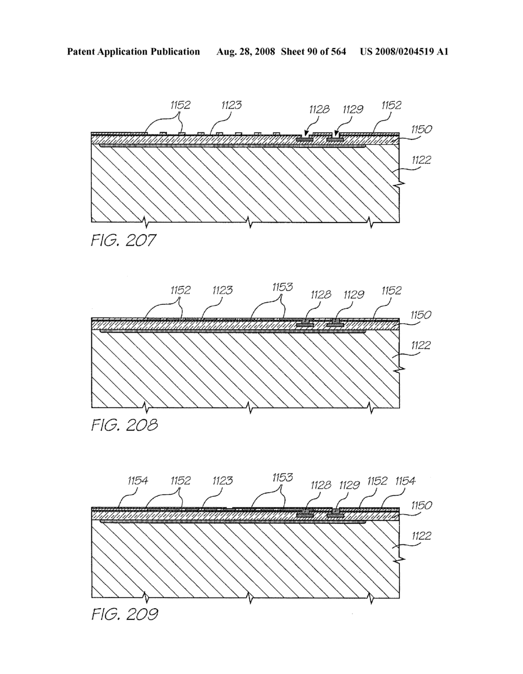 Inkjet Printhead With Laterally Reciprocating Paddle - diagram, schematic, and image 91