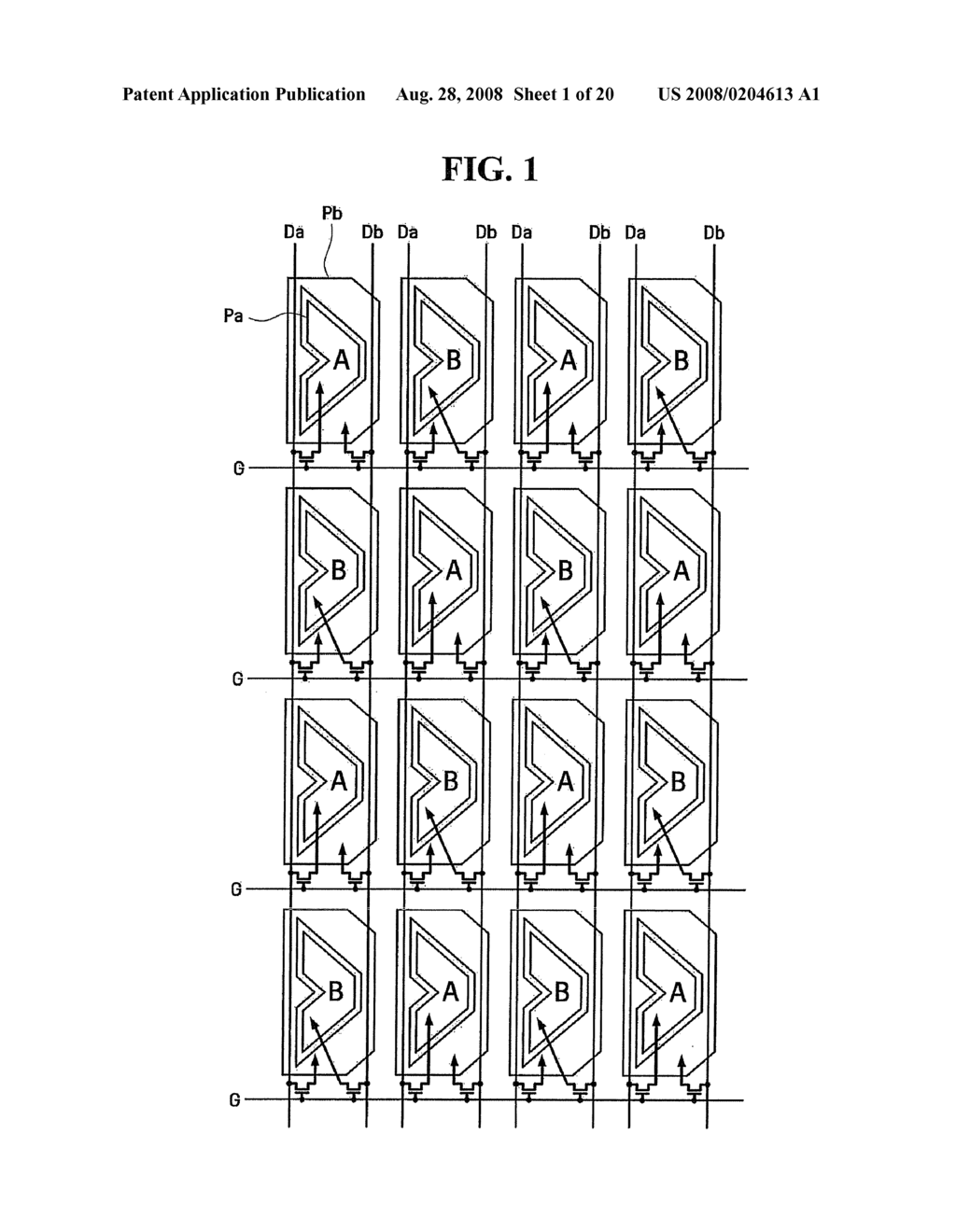 LIQUID CRYSTAL DISPLAY AND METHOD THEREOF - diagram, schematic, and image 02