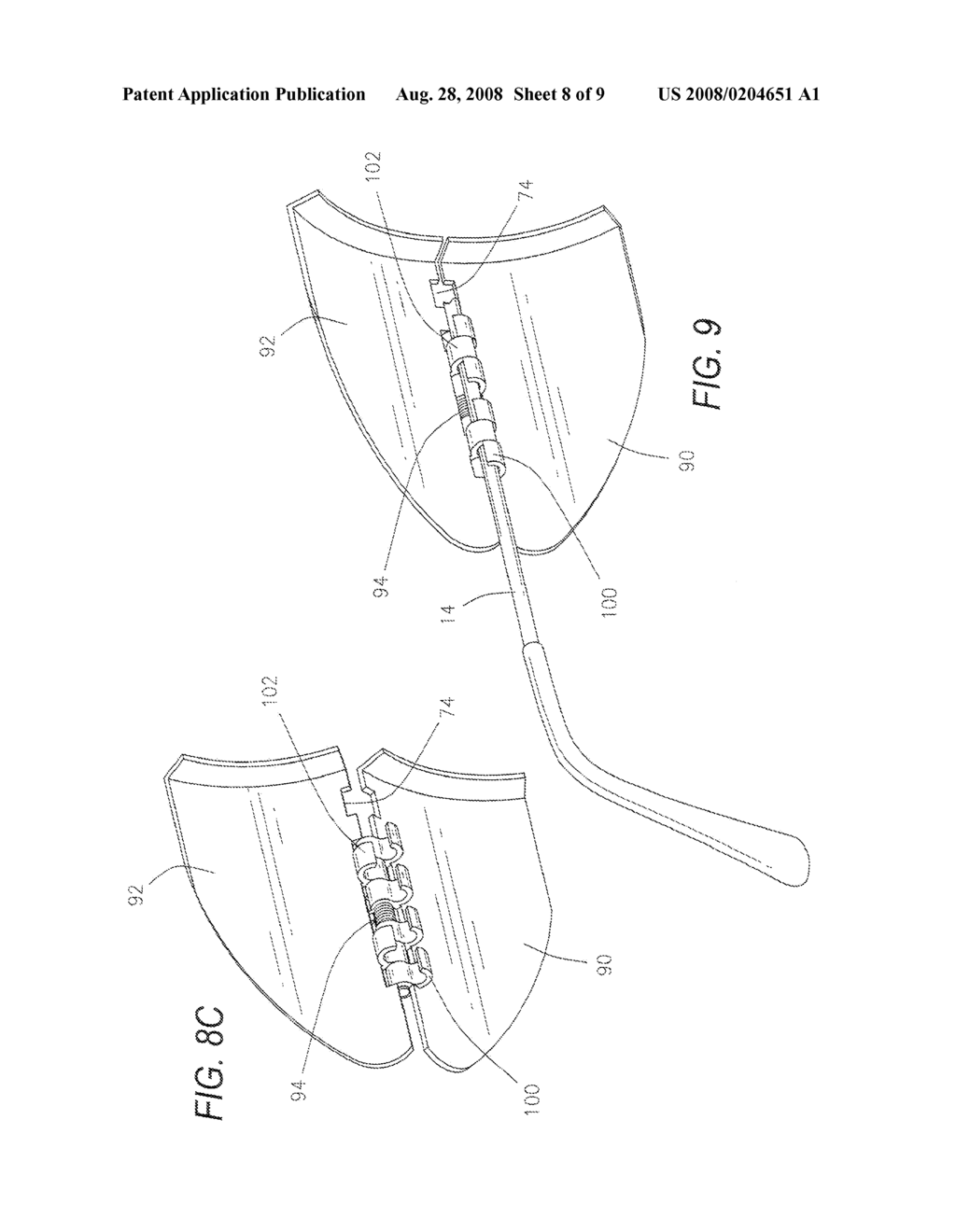 DETACHABLE SIDESHADE FOR SPECTACLES - diagram, schematic, and image 09