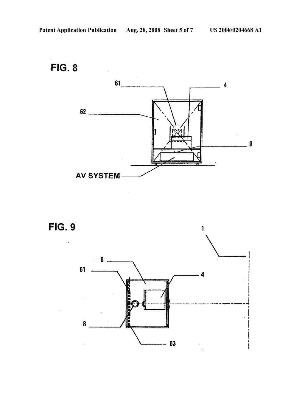 Bathroom Projector System and Projector - diagram, schematic, and image 06