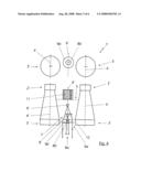 Optical observation apparatus diagram and image