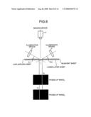 Lamination status inspecting apparatus, lamination status inspecting method, and recording medium storing lamination status detecting program diagram and image