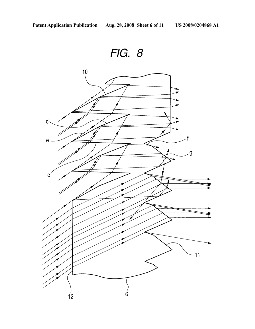 Screen, Fresnel Lens Sheet Used For The Same, And Image Display Apparatus Using The Same - diagram, schematic, and image 07