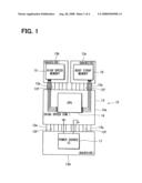 Electric device having first and second electric elements diagram and image