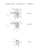 Support Frame and Group of Parts for Wall Mounting an Electrical Apparatus diagram and image