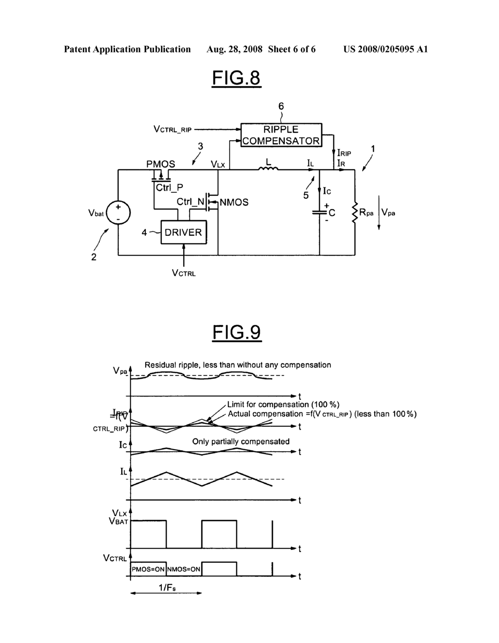 Ripple compensator and switching converter having such a ripple compensator - diagram, schematic, and image 07