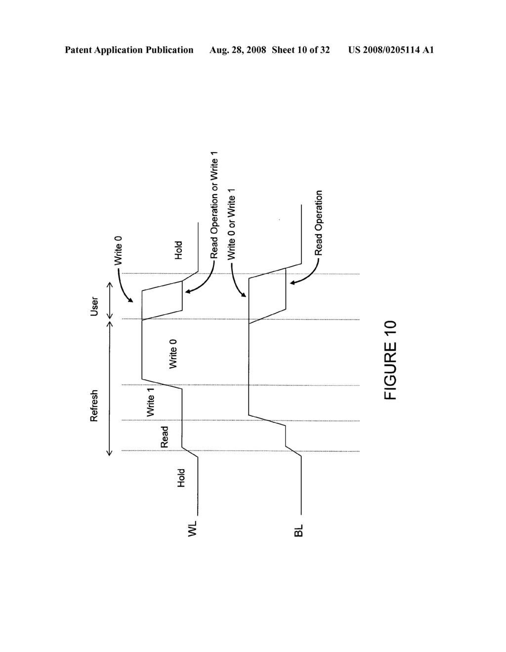 Semiconductor memory device and method of operating same - diagram, schematic, and image 11