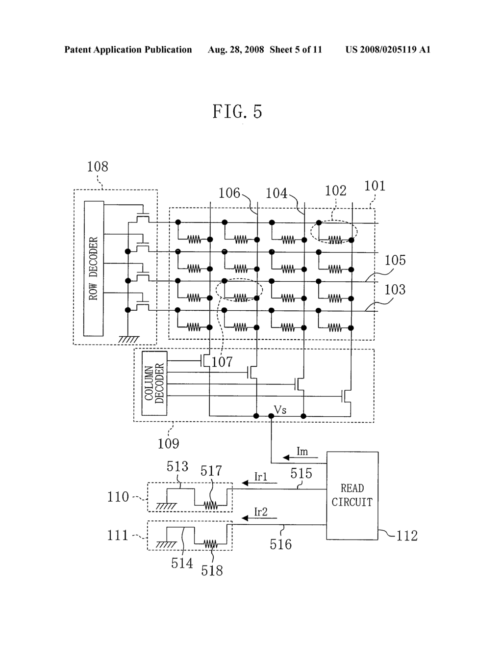 NON-VOLATILE SEMICONDUCTOR MEMORY DEVICE - diagram, schematic, and image 06