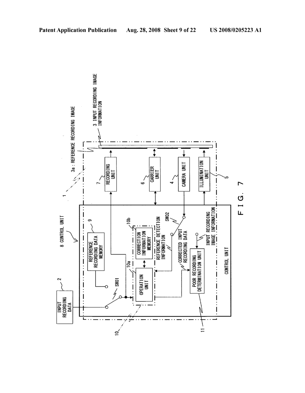 Poor recording detection device and image recording apparatus using it - diagram, schematic, and image 10