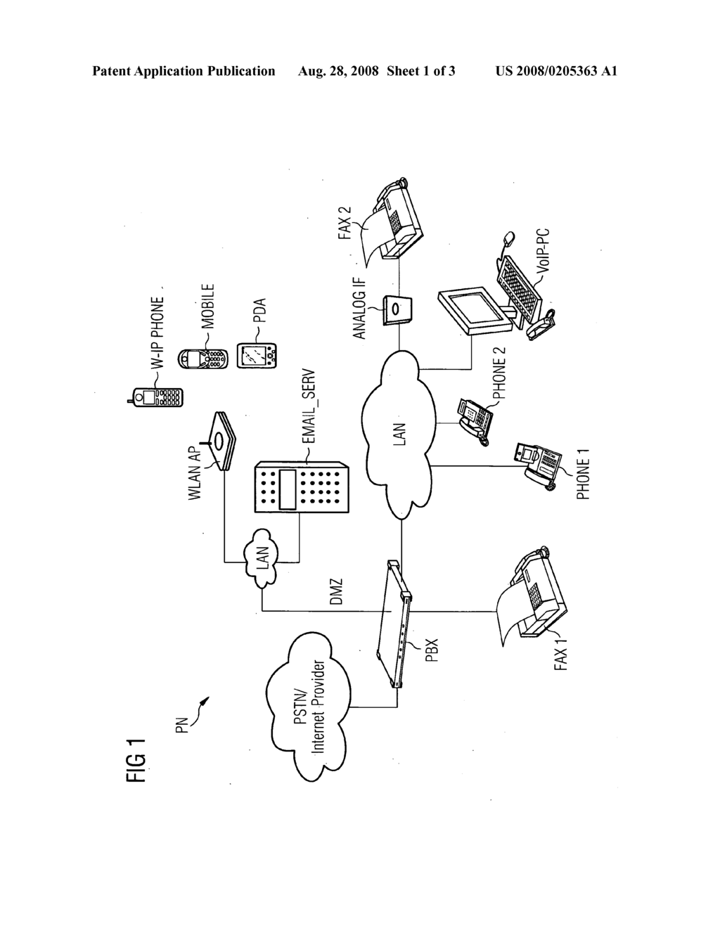 Method for operating a VoIP terminal device and a VoIP terminal device - diagram, schematic, and image 02