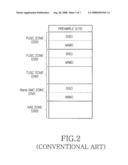 METHOD AND SYSTEM FOR CONFIGURING A FRAME IN A COMMUNICATION SYSTEM diagram and image