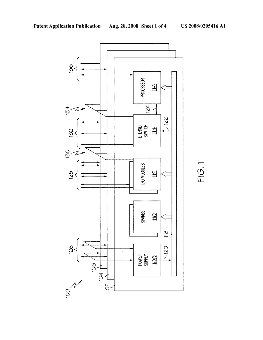 Flight control computers with ethernet based cross channel data links - diagram, schematic, and image 02