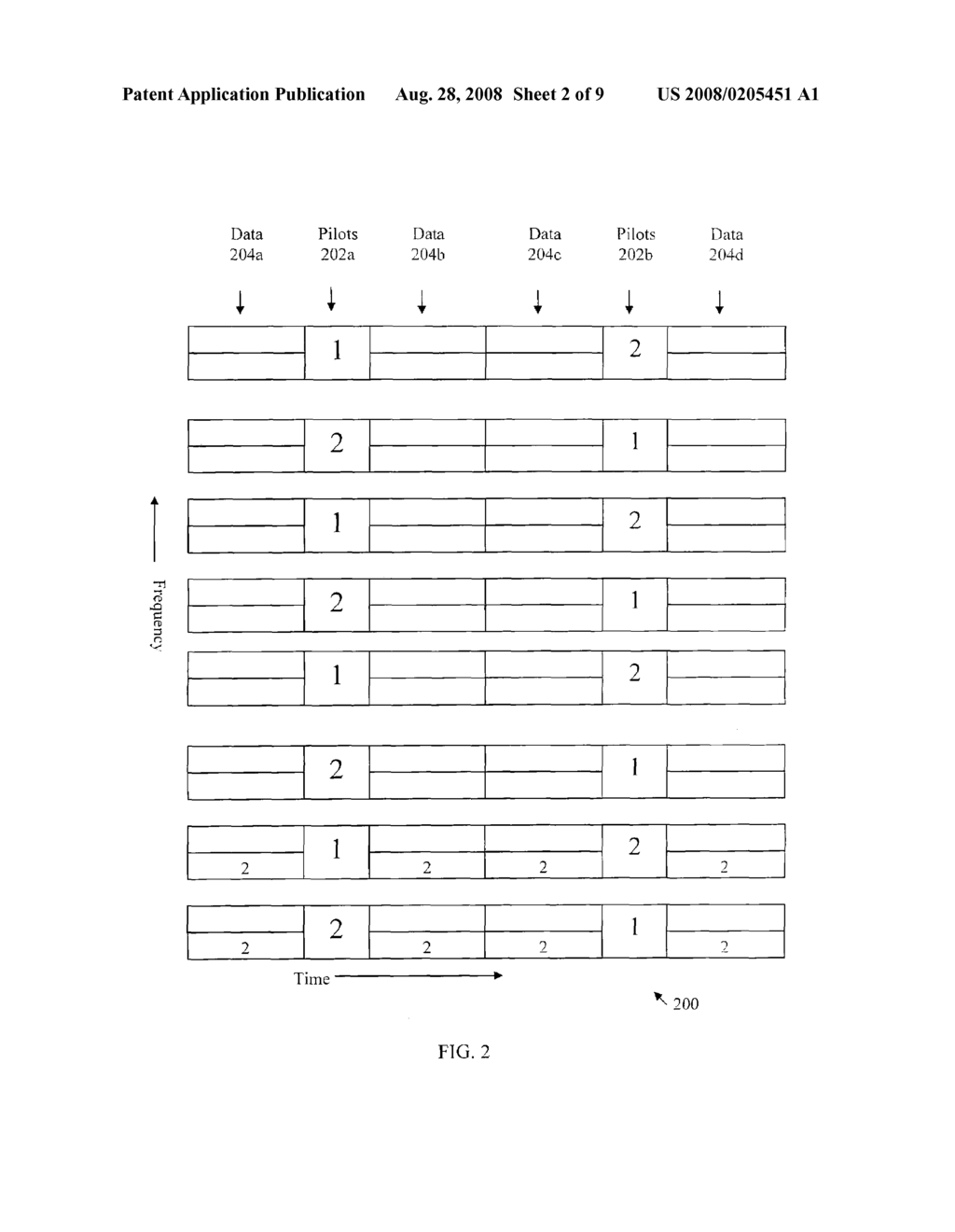 TRANSMISSION SCHEME FOR UPLINK ACCESS IN A FDMA SYSTEM - diagram, schematic, and image 03