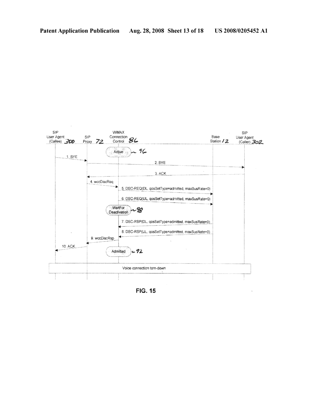 METHOD AND APPARATUS TO SUPPORT VOIP CALLS IN AN IEEE 802.16 INTERFACE - diagram, schematic, and image 14