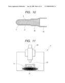 TEMPERATURE SENSOR AND METHOD OF PRODUCING THE TEMPERATURE SENSOR diagram and image