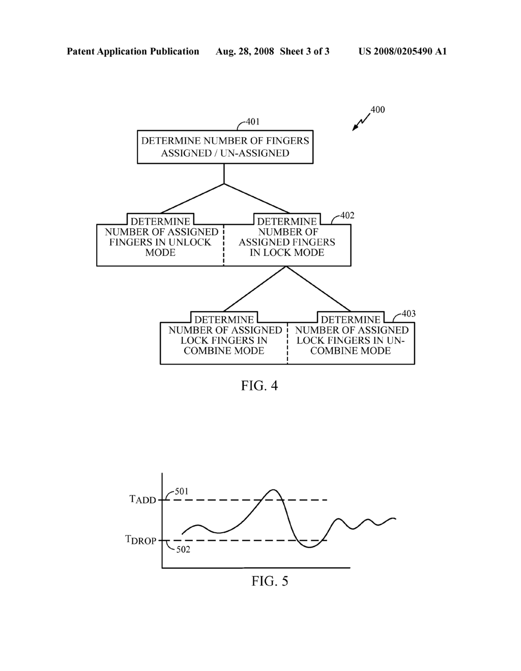 Method and apparatus for managing finger resources in a communication system - diagram, schematic, and image 04