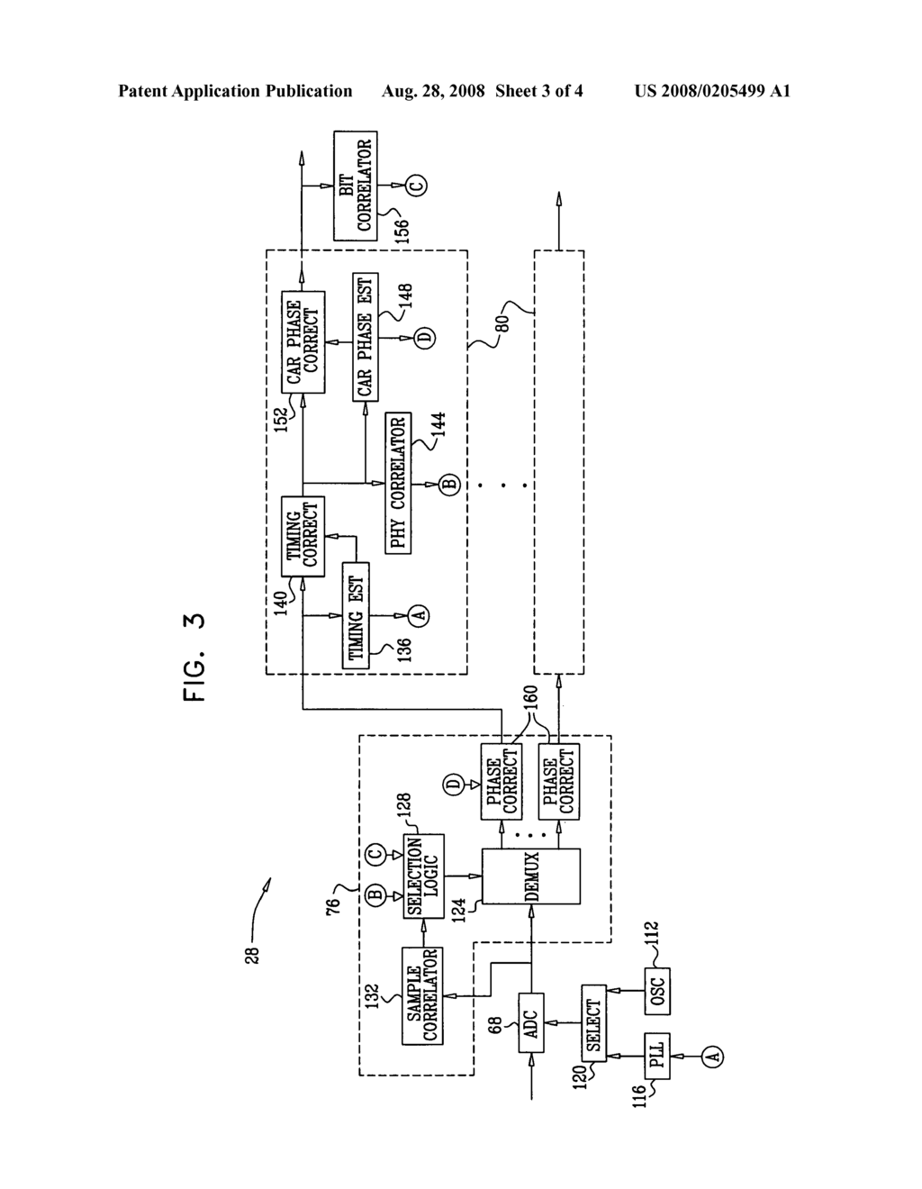 High-data-rate communication link using multiple lower rate modems - diagram, schematic, and image 04