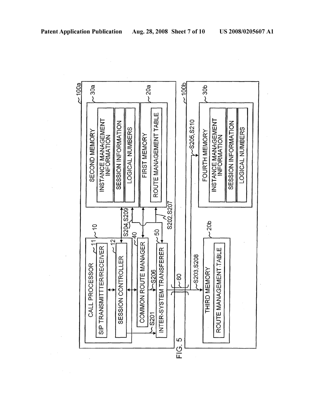 SERVER FOR TRANSFERRING A COMMUNICATION MESSAGE - diagram, schematic, and image 08