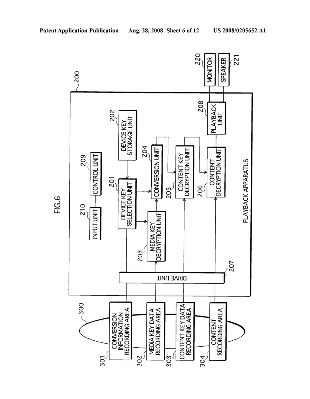 CONTENT PROTECTION SYSTEM, KEY DATA GENERATION APPARATUS, AND TERMINAL APPARATUS - diagram, schematic, and image 07