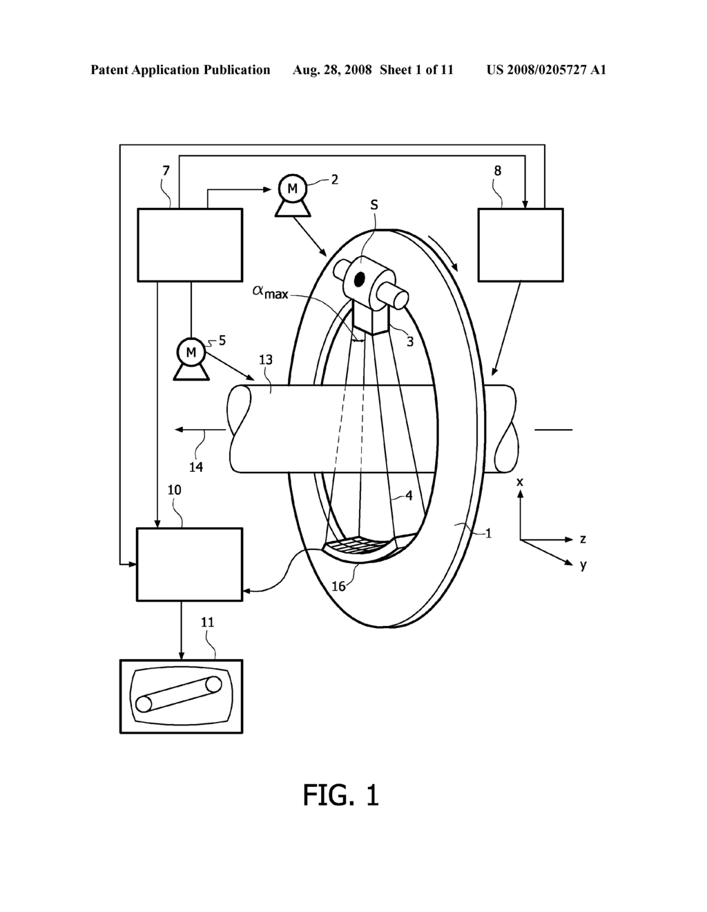 Computed Tomography Method With Helical Relative Movement And Conical Beam Bundle - diagram, schematic, and image 02