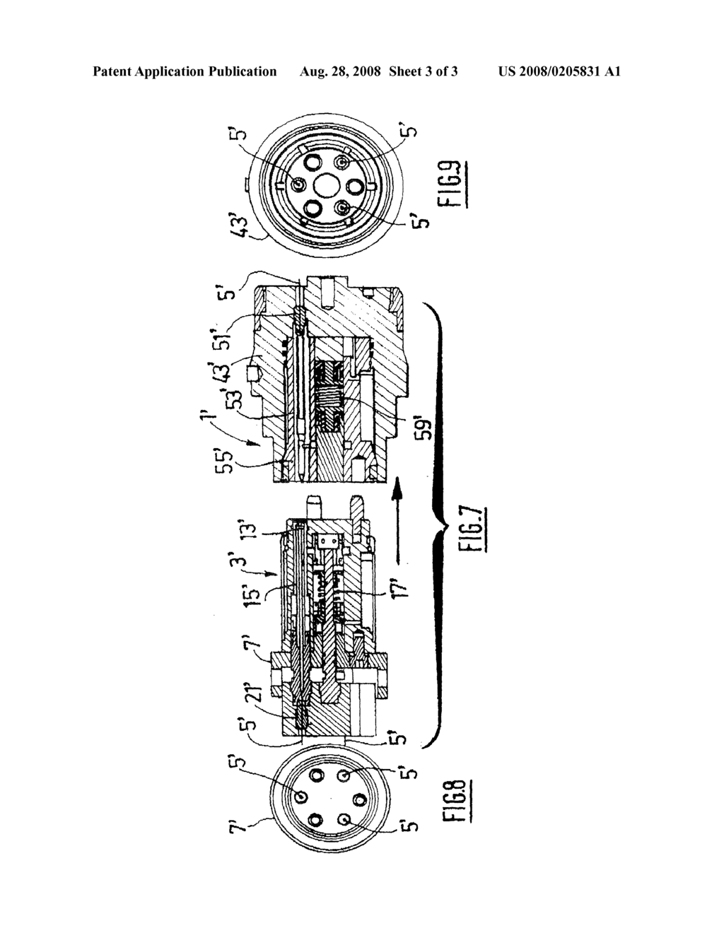 Plug-In Fiber-Optic Connector for Use in a Fluid Medium - diagram, schematic, and image 04