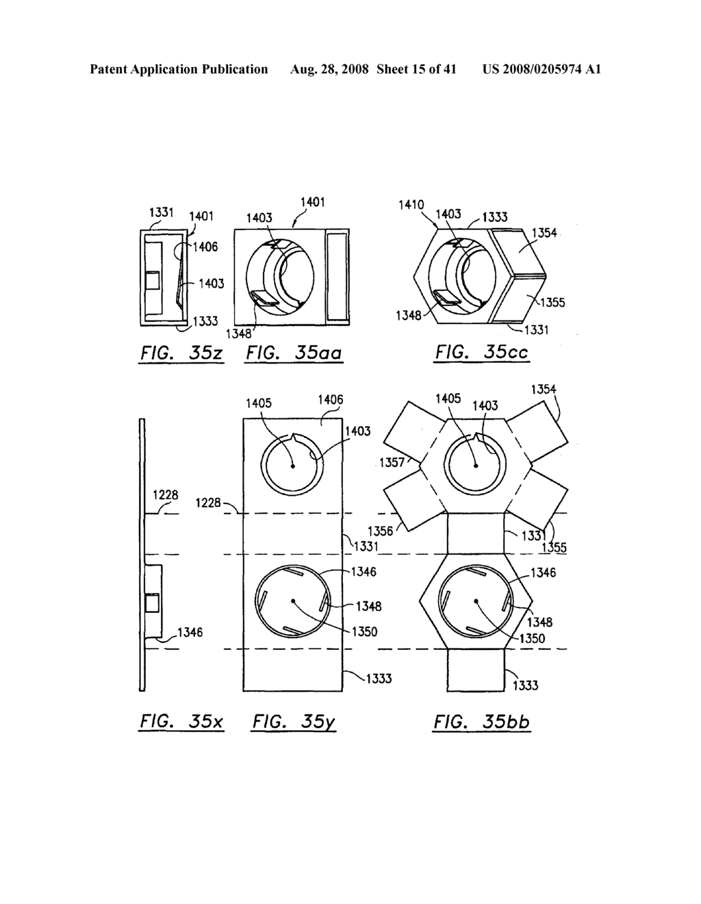 Locking Nut, Bolt and Clip Systems and Assemblies - diagram, schematic, and image 16