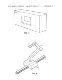 Flat-panel display processing tool with storage bays and multi-axis robot arms diagram and image