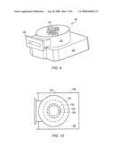 Flat-panel display processing tool with storage bays and multi-axis robot arms diagram and image