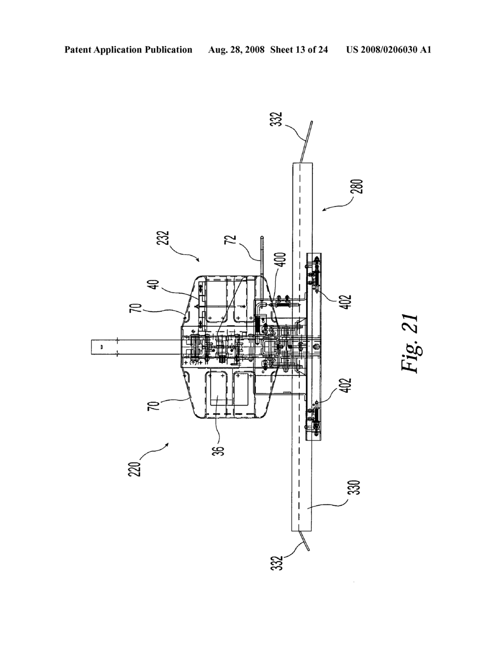 Lift apparatus mountable on a vehicle - diagram, schematic, and image 14