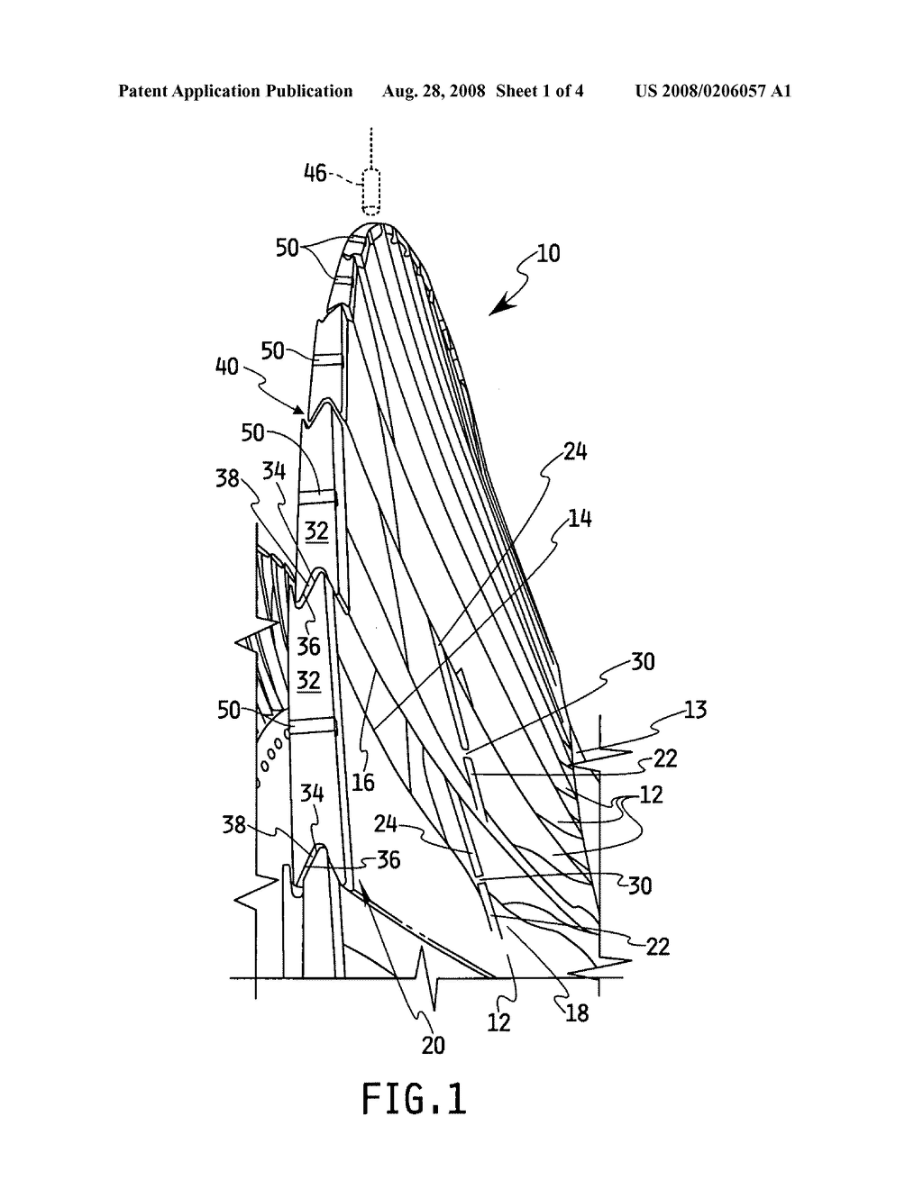 Blade shroud vibration monitor - diagram, schematic, and image 02