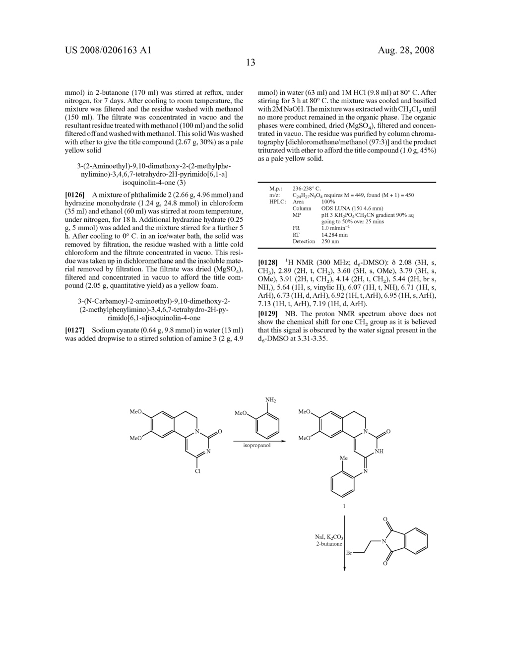Derivatives of pyrimido[6, 1-A]isoquinolin-4-one - diagram, schematic, and image 19