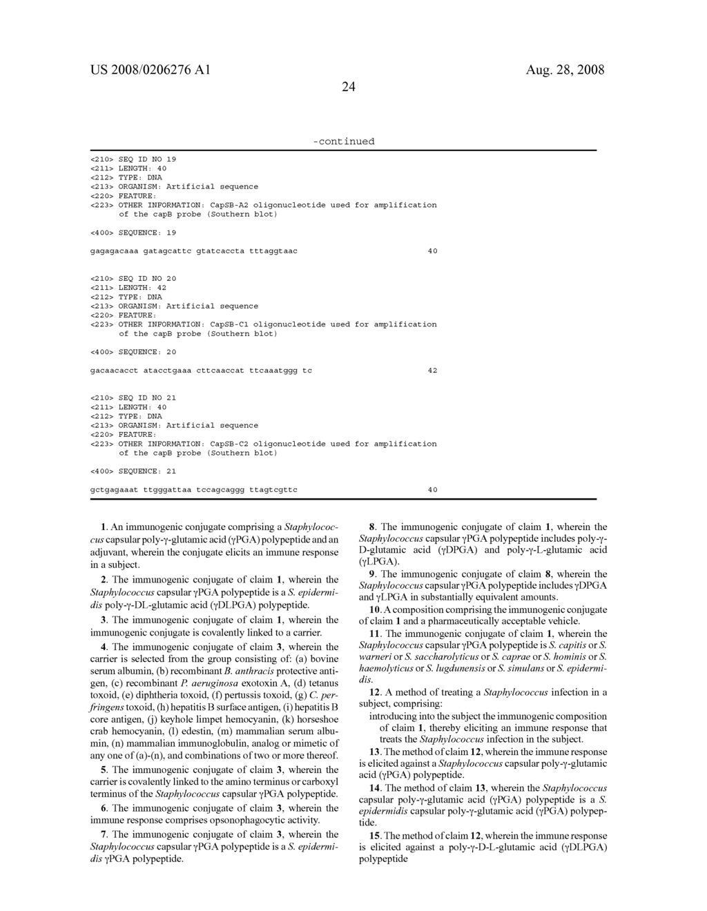 Targeting Poly-Gamma-Glutamic Acid to Treat Staphylococcus Epidermidis and Related Infections - diagram, schematic, and image 30