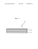 Drug containing adhesive preparation diagram and image