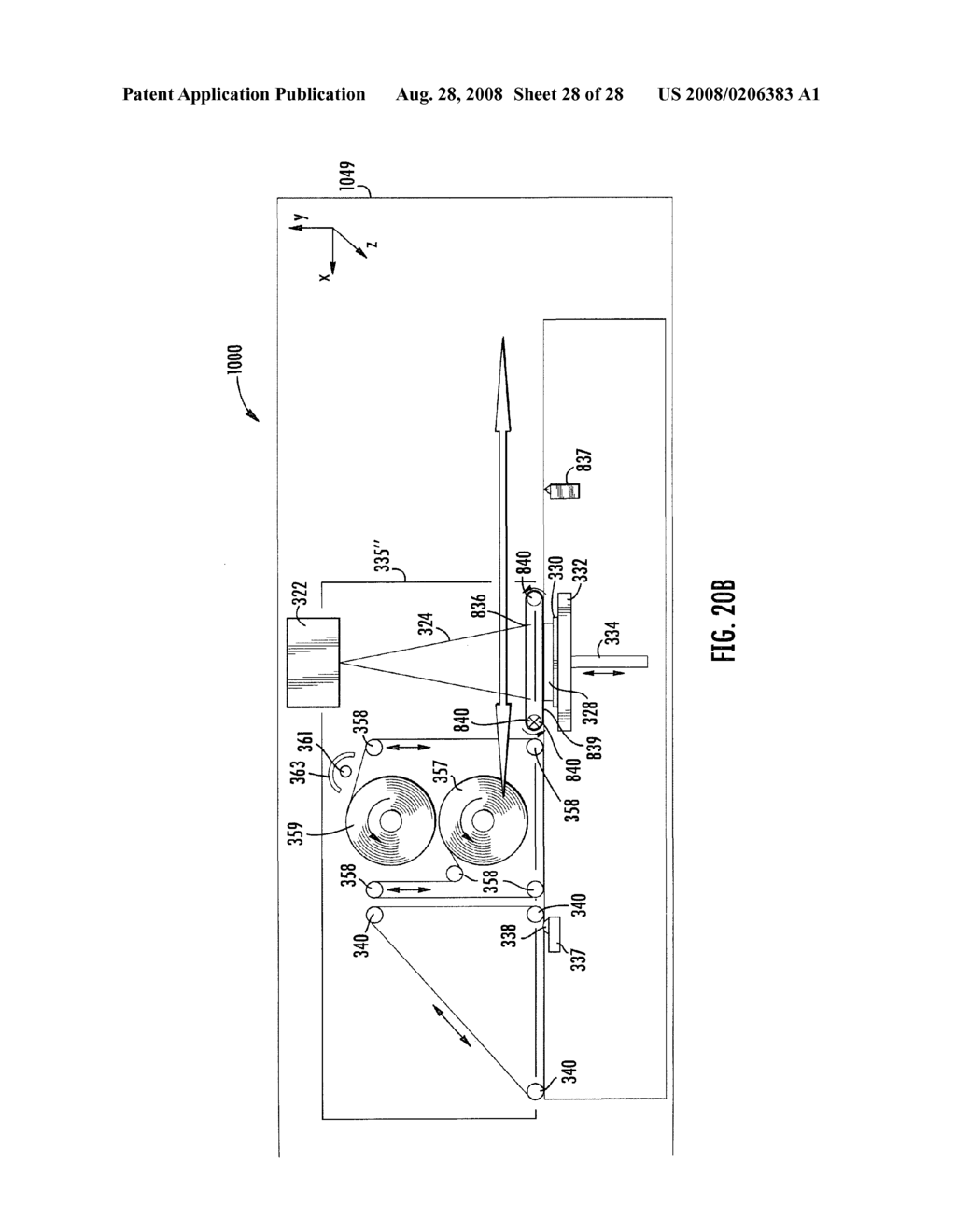 Solid Imaging System with Removal of Excess Uncured Build Material - diagram, schematic, and image 29