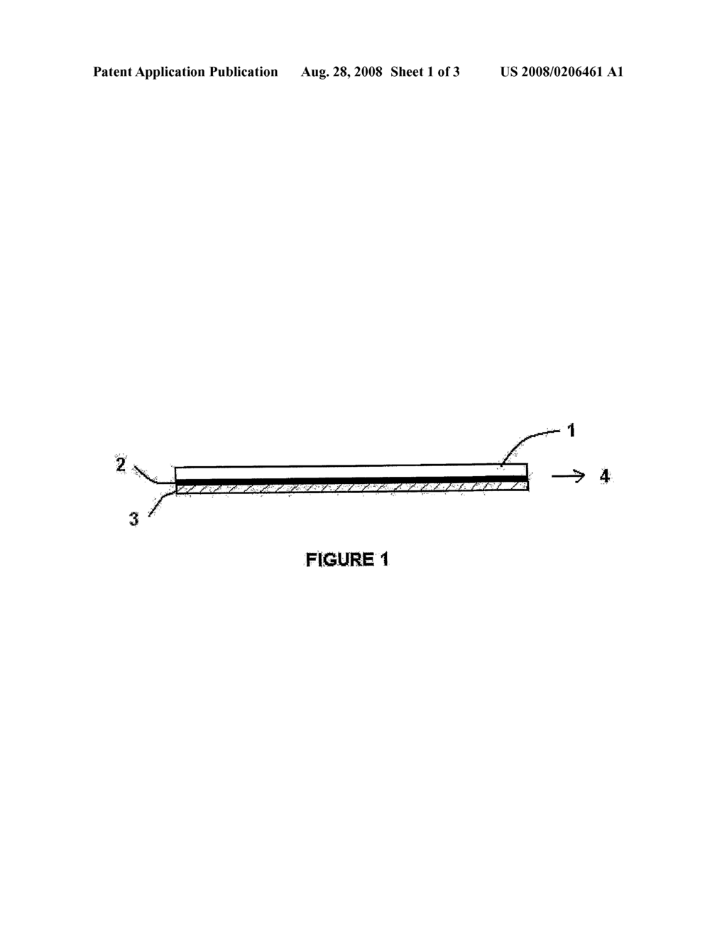 Self Adhesive Material with a Water Soluble Protective Layer - diagram, schematic, and image 02