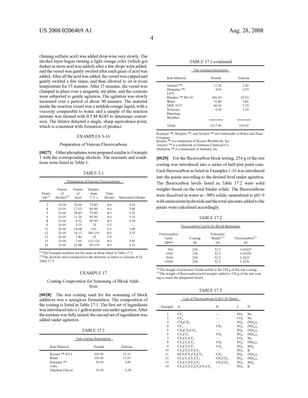 Aqueous compositions and processes including fluorocarbons - diagram, schematic, and image 05